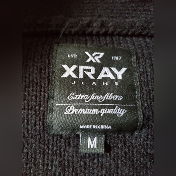 Black Knit Cardigan - Picture 4 of 4